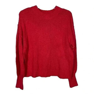 Abound Nordstrom Hot Pink Meadow Drop Shoulder Sweater